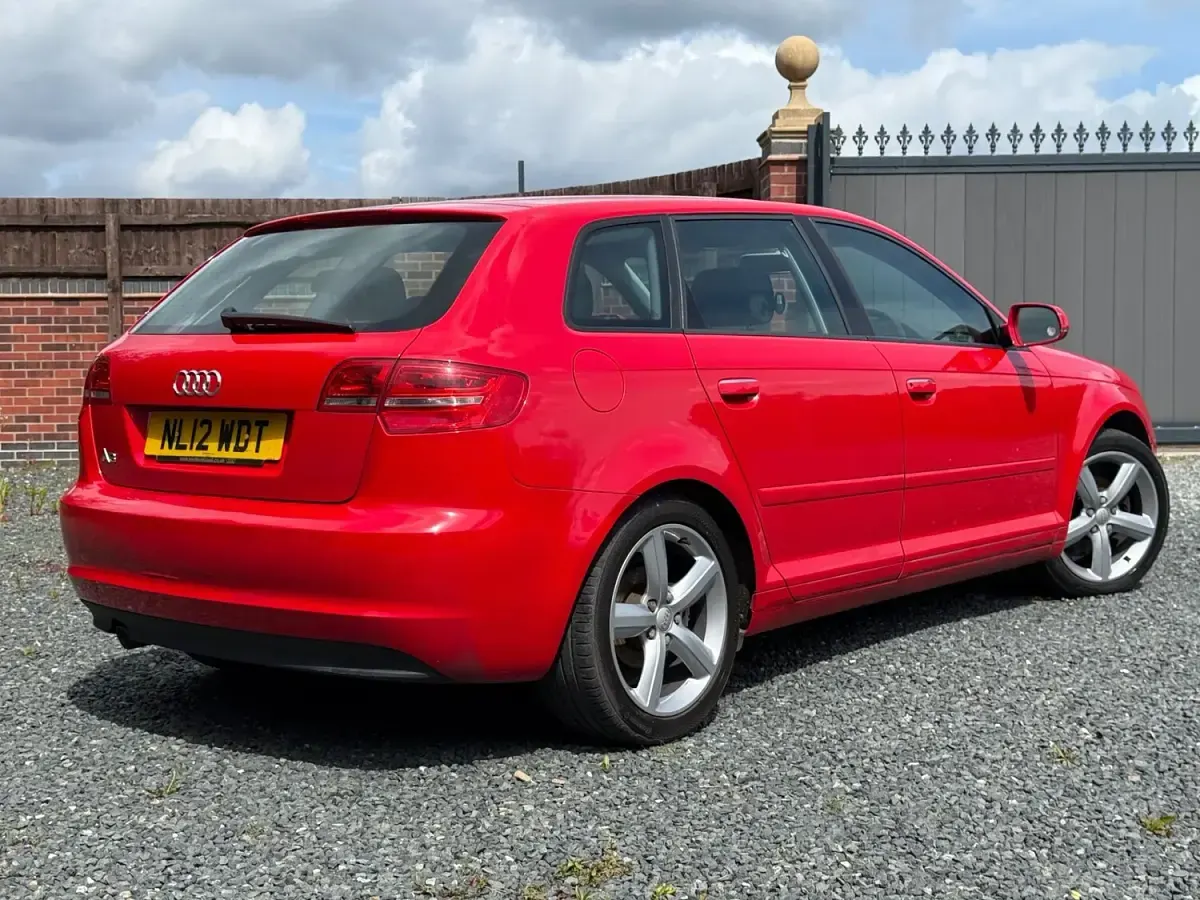 Used Audi A3 Performance 102 HP (75 kW) 2012 Red Hatchback