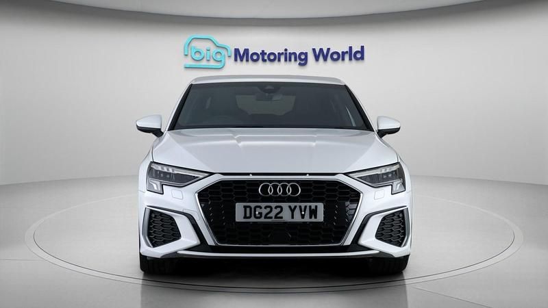 Used Audi A3 S-Line 109 HP (80 kW) 2022 White Sedan