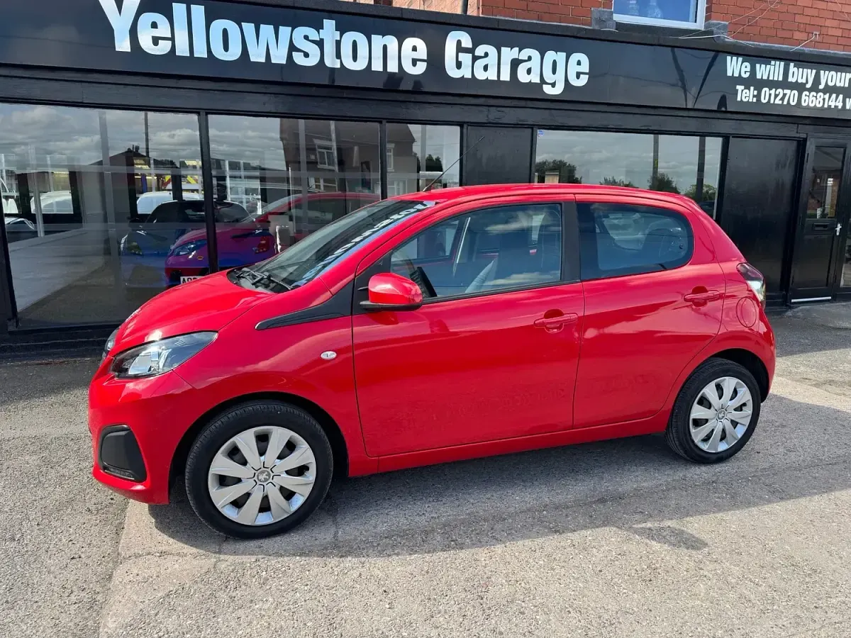 Used Peugeot 108 Active 2017 Red Hatchback