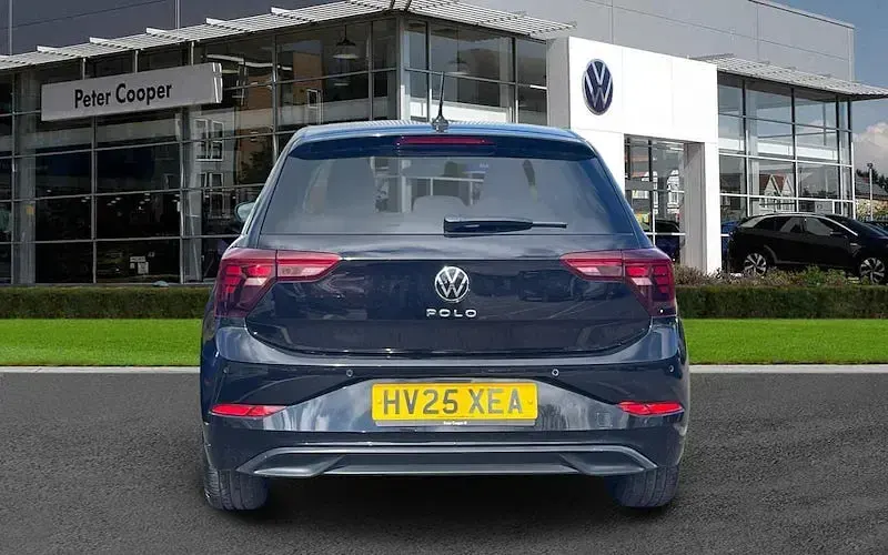 Used VW Polo Match 95 HP (69 kW) 2025 White Hatchback