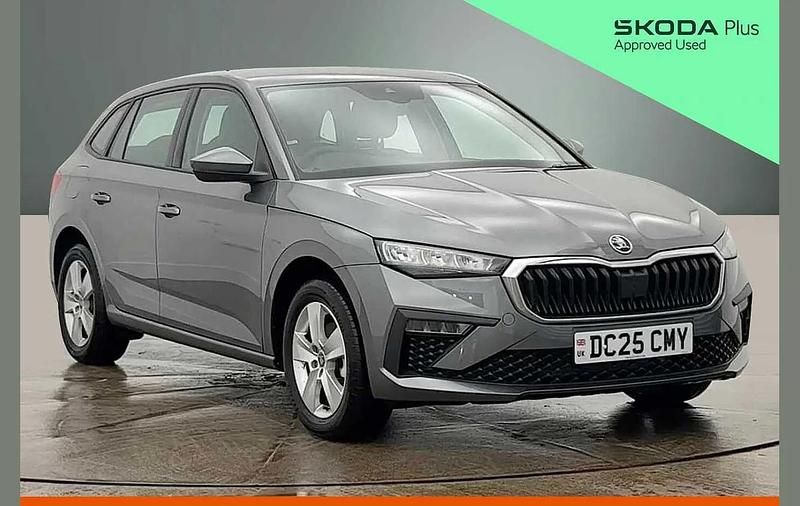 Used Skoda Scala SE 113 HP (83 kW) 2025 Graphite grey metallic Hatchback