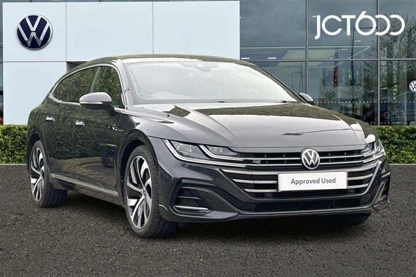 Grey Used 2022 VW Arteon R-line Estate | £21,038 (Good price) - Image 1/4