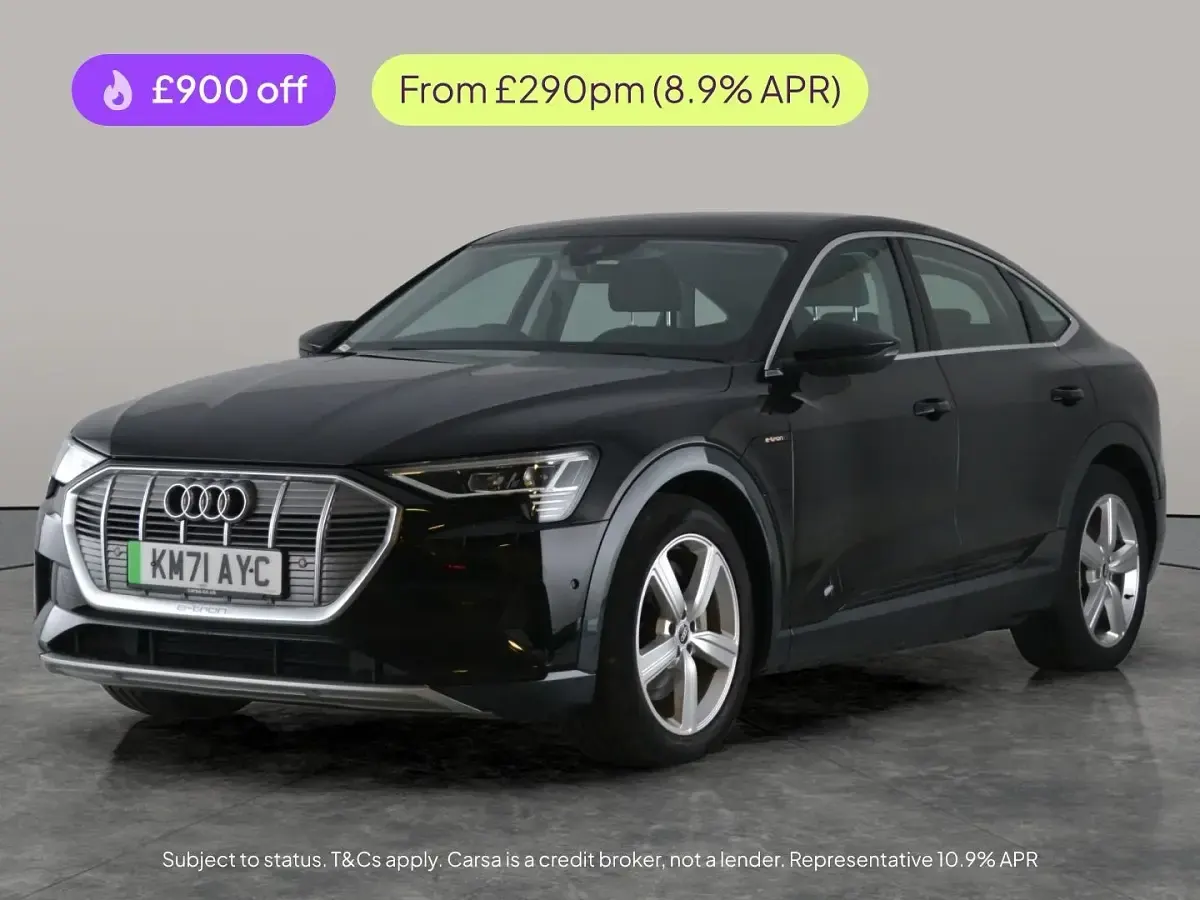 Begagnad Audi e-tron Advanced 300 kW (408 HK) 2021 Svart SUV