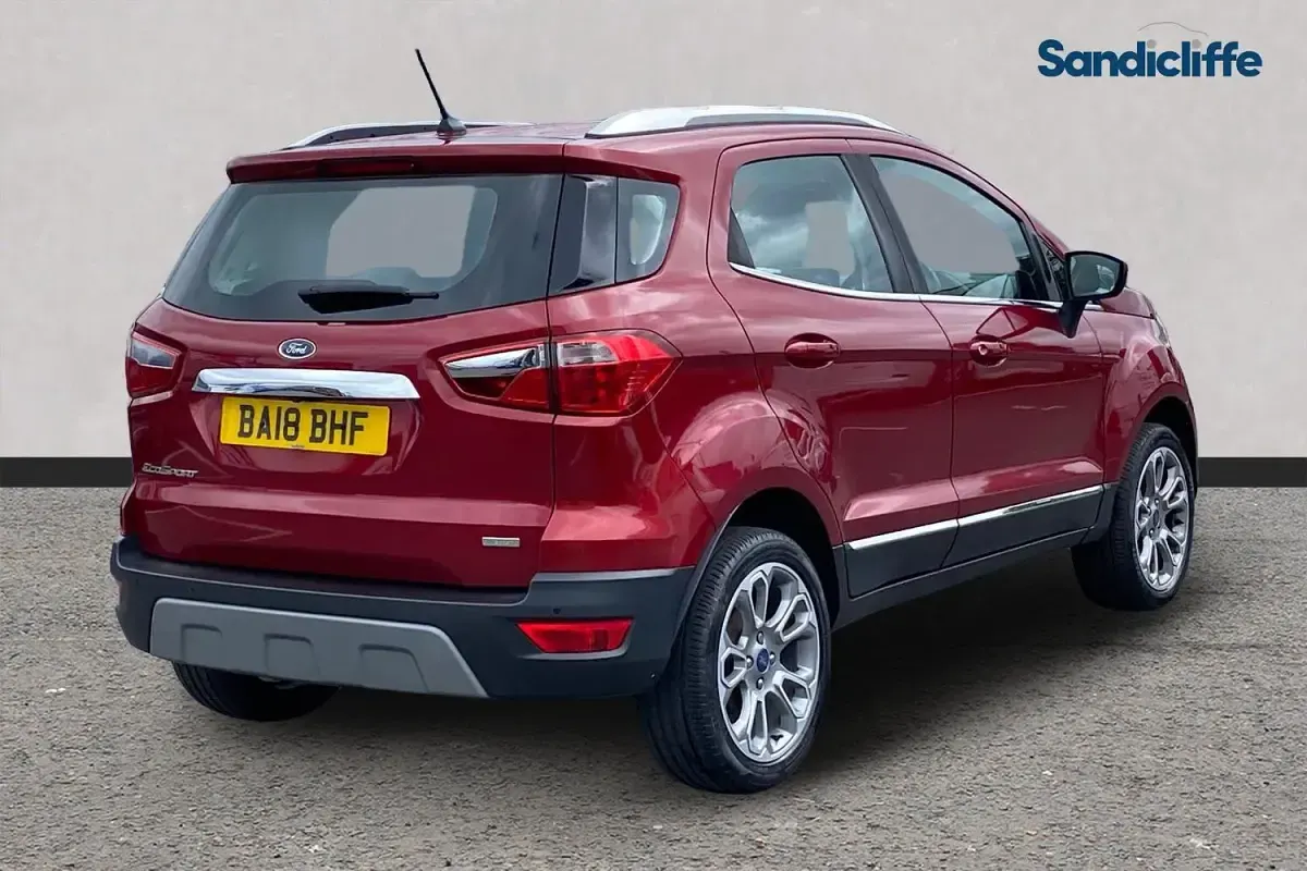 Usado Ford Ecosport Titanium 125 HP (91 kW) 2022 Vermelho SUV