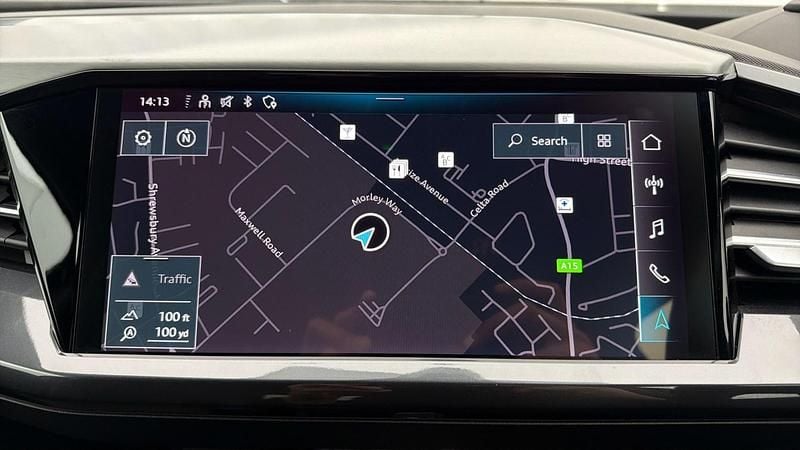 Used Audi Q4 e-tron S-Line 150 kW (204 HP) 2023 Blue SUV