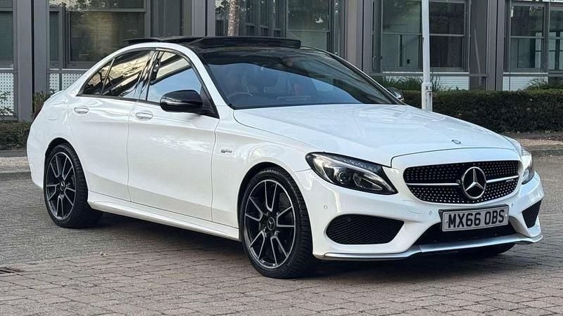 White Used 2019 Mercedes C43 AMG Premium Sedan | £19,290 (Super price) - Image 1/4