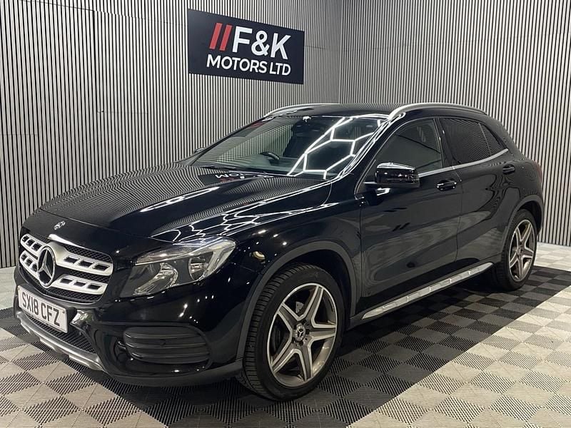 Black Used 2018 Mercedes GLA200 AMG line SUV | £13,295 (Super price) - Image 1/4