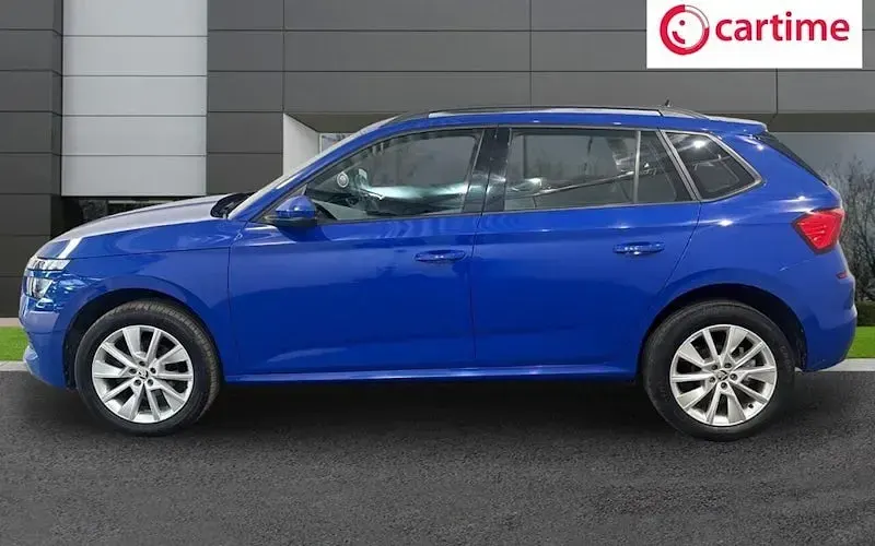 Used Skoda Kamiq SE 110 HP (80 kW) 2022 Blue SUV