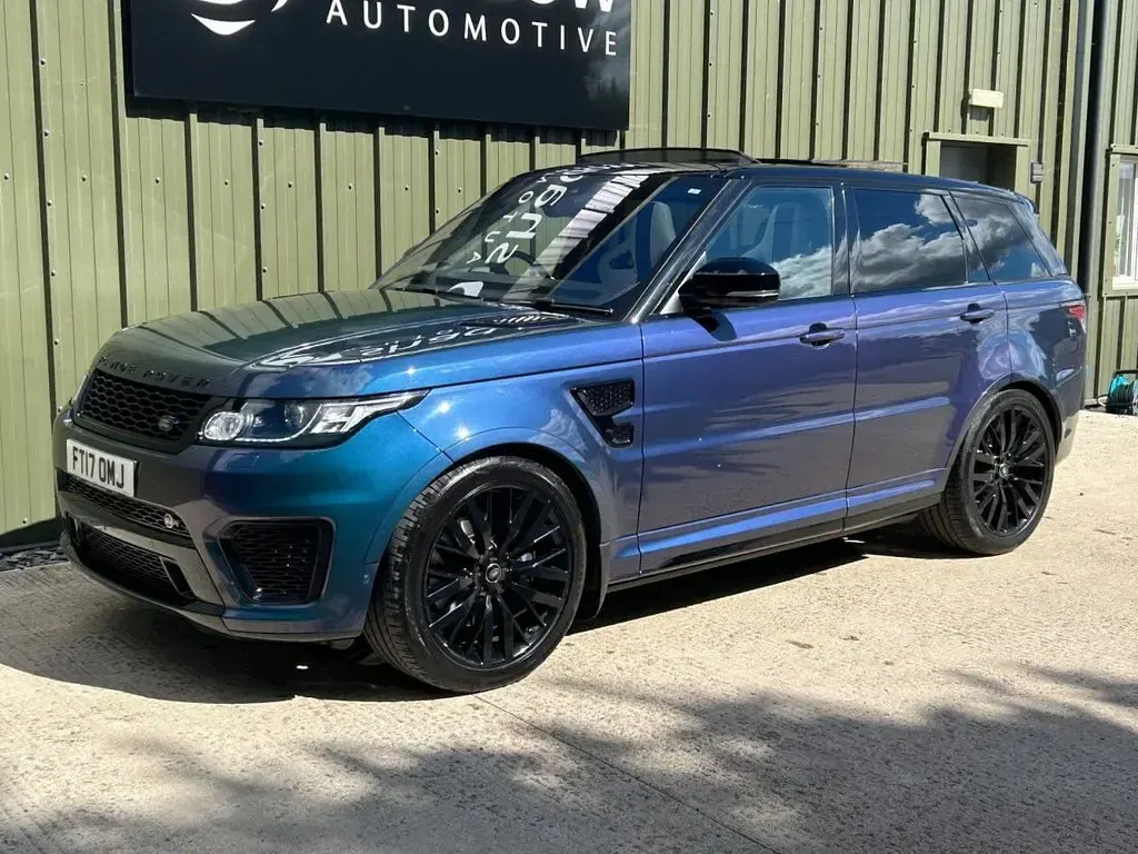 Used Land Rover Range Rover Sport SVR 2017 Blue SUV