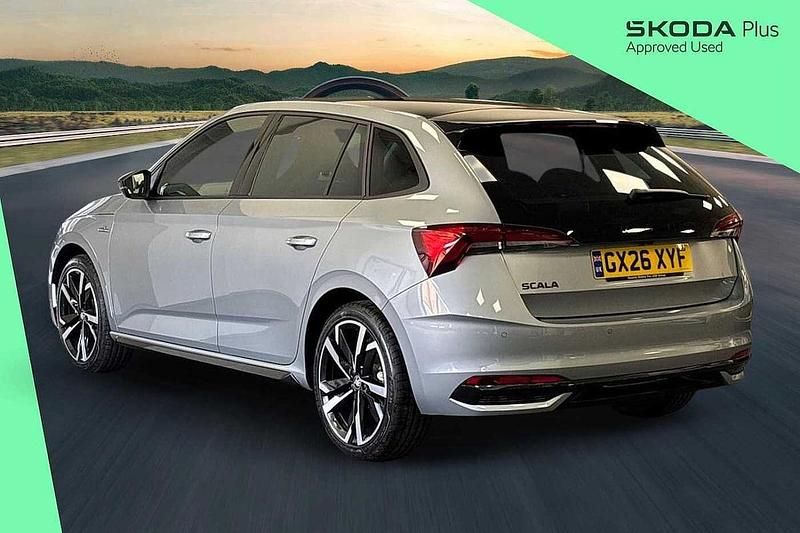 New Skoda Scala Monte Carlo 110 HP (80 kW) 2026 Smokey silver metallic Hatchback