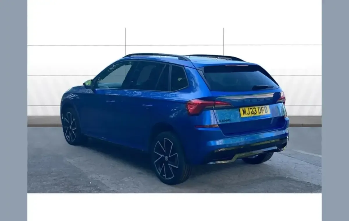 Usata Skoda Kamiq Monte Carlo 115 CV (84 kW) 2023 Blu SUV