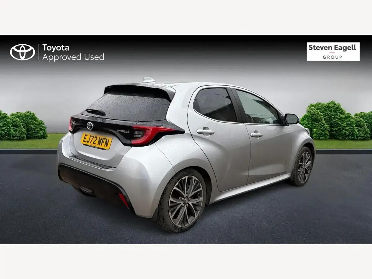 Used Toyota Yaris Hybrid 2022 Silver Hatchback