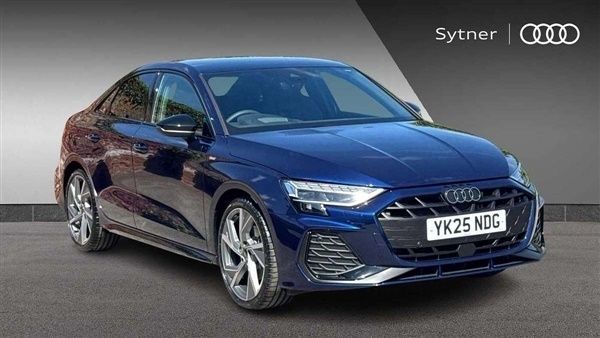 Used 2025 Audi A3 Black Edition Sedan | £30,500 (Expensive) - Image 1/4