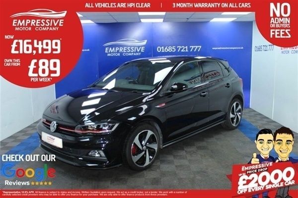Black Used 2019 VW Polo GTI Hatchback | £16,499 (A bit pricey) - Image 1/1
