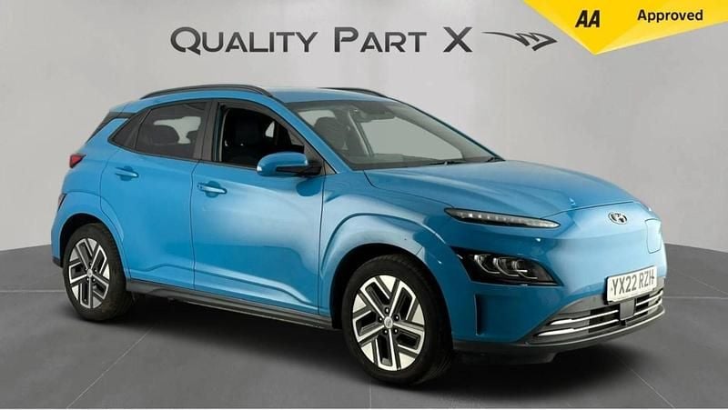 Blue Used 2022 Hyundai Kona Premium SUV | £9,700 (Fair price) - Image 1/4