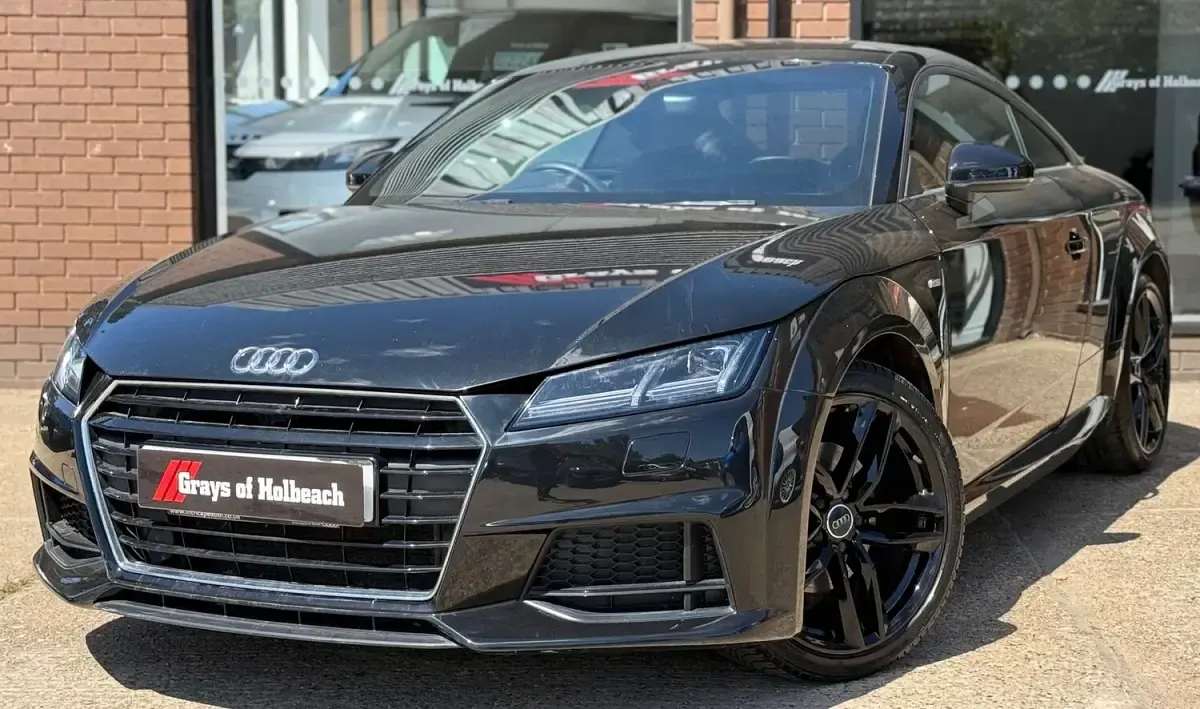 Used Audi TT S-Line 184 HP (135 kW) 2015 Black Coupe