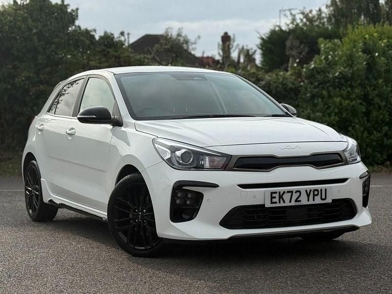 White Used 2022 Kia Rio GT-Line S Hatchback | £15,795 (Fair price) - Image 1/4