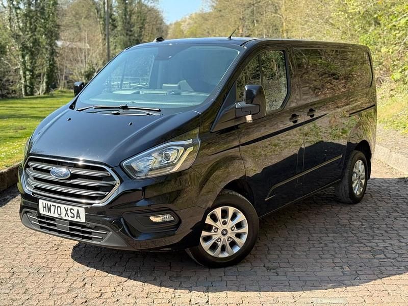 Used Ford Transit Custom Limited 130 HP (95 kW) 2020 Black Van