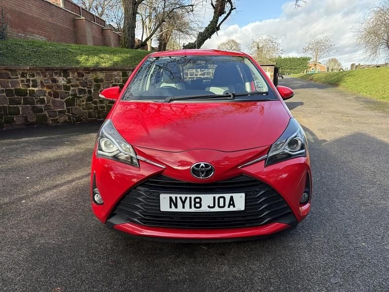 Used Toyota Yaris 2018 Red Hatchback