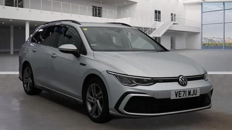Silver Used 2022 VW Golf VIII R-line Estate | £13,990 (Good price) - Image 1/4