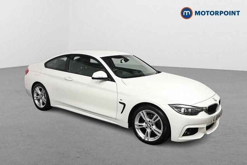 White Used 2018 BMW 420 M Sport Coupe | £18,649 (Fair price) - Image 1/4