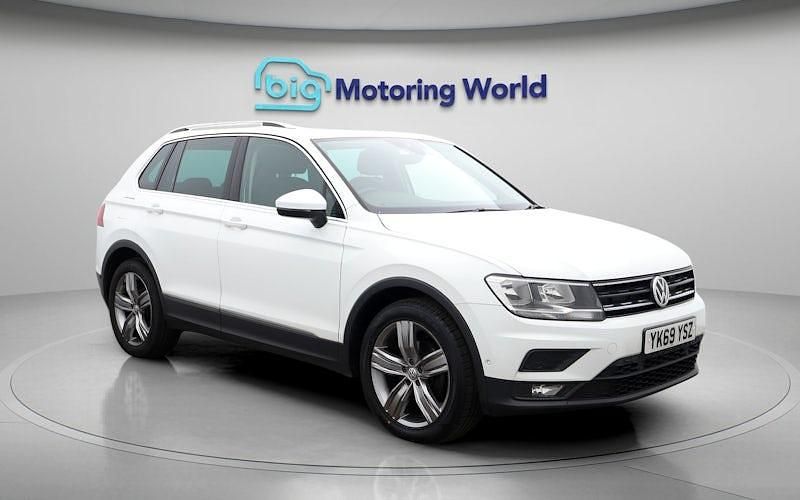 Used VW Tiguan Match 150 HP (110 kW) 2019 White SUV