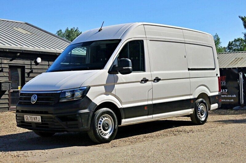 White Used 2020 VW Crafter Trendline Van | £11,995 (Good price) - Image 1/3