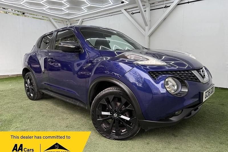 Used Nissan Juke N-Connecta 110 HP (80 kW) 2016 Blue SUV