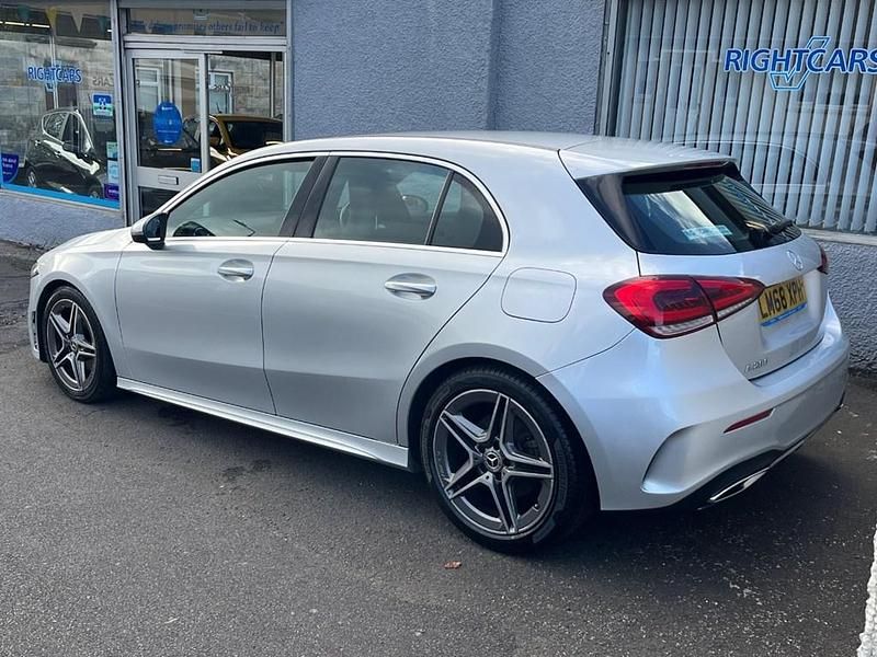Used Mercedes A200 AMG line 2018 Silver Hatchback