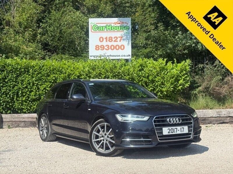Blue Used 2017 Audi A6 S-Line Estate | £10,599 (Good price) - Image 1/1