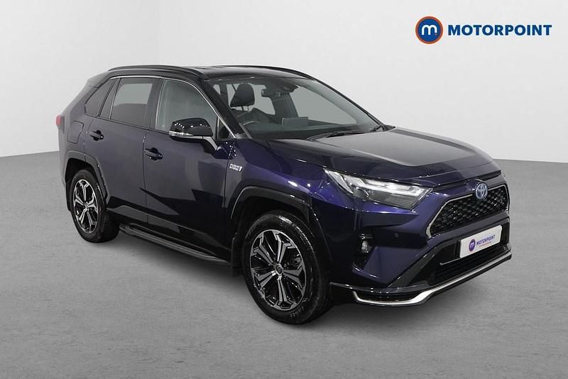 Blue Used 2022 Toyota RAV4 Hybrid SUV | £28,799 (Fair price) - Image 1/4
