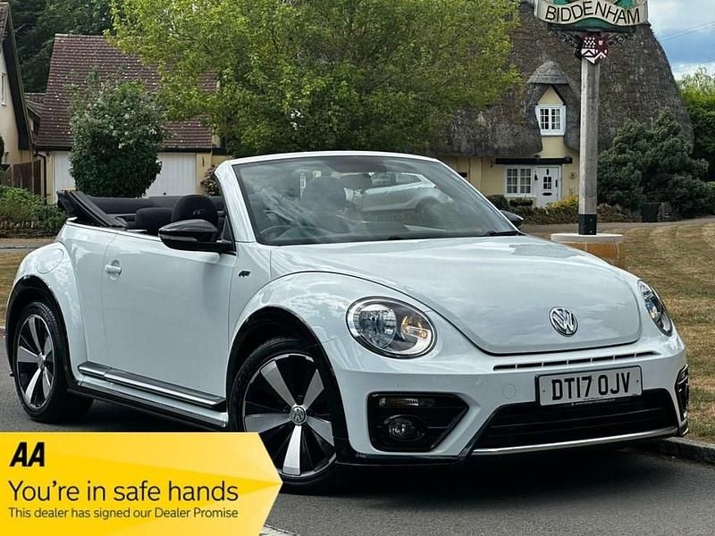 White Used 2017 VW Beetle R-line Cabriolet | £16,490 (Fair price) - Image 1/3