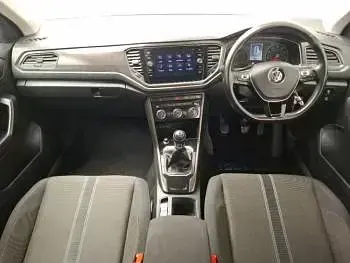 Begagnad VW T-Roc Design 115 HK (84 kW) 2019 Vit SUV