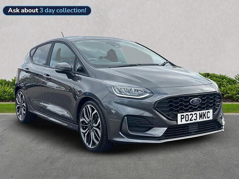 Grey Used 2023 Ford Fiesta ST-Line X Hatchback | £14,699 (Fair price) - Image 1/4