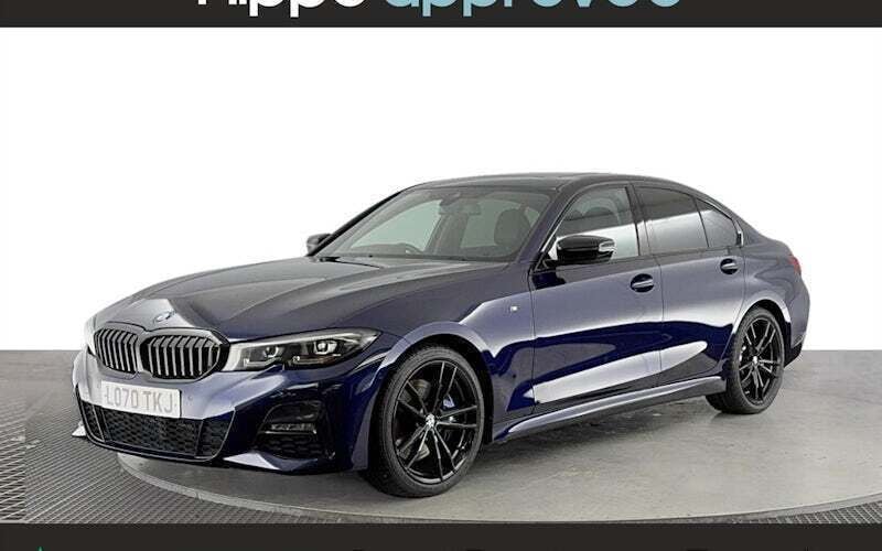 Blue Used 2021 BMW 330 M Sport Sedan | £26,220 (Fair price) - Image 1/4