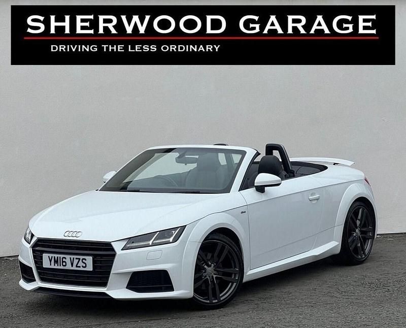 White Used 2016 Audi TT Roadster S-Line Cabriolet | £10,490 (Fair price) - Image 1/4