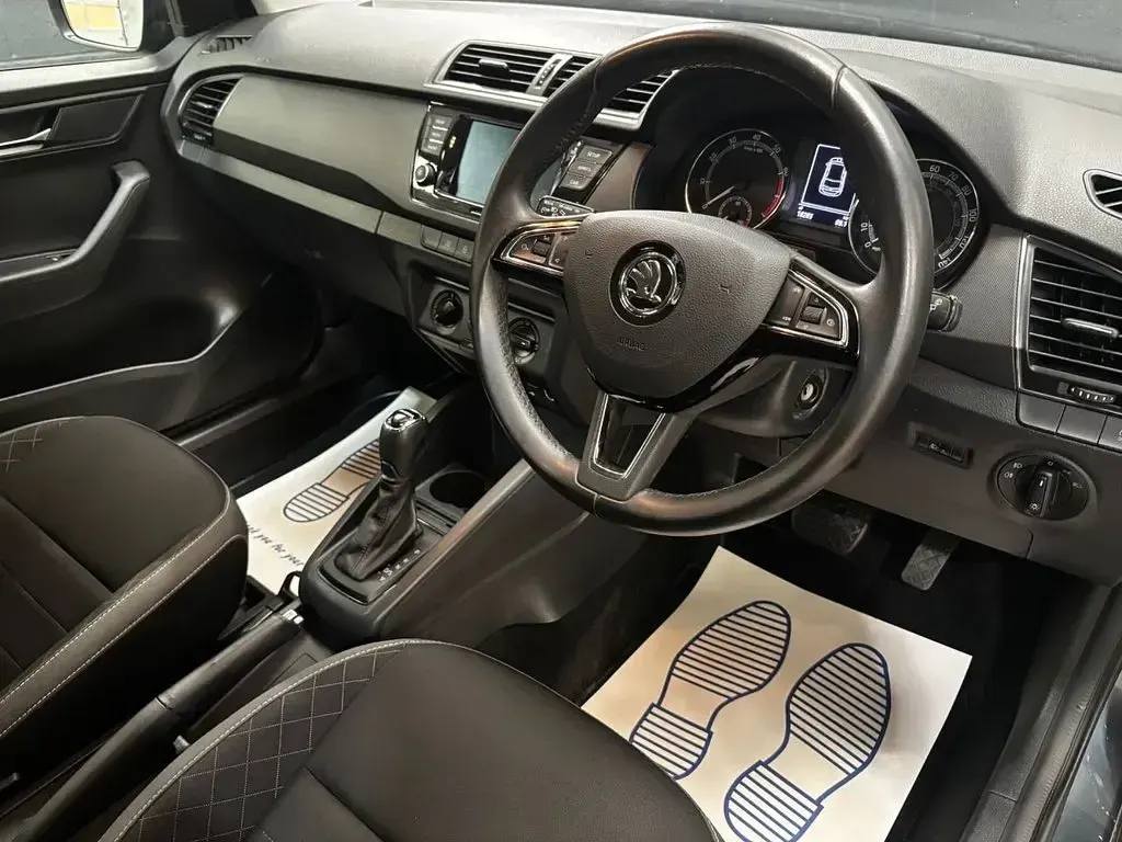 Used Skoda Fabia SE 110 HP (80 kW) 2019 Grey Hatchback