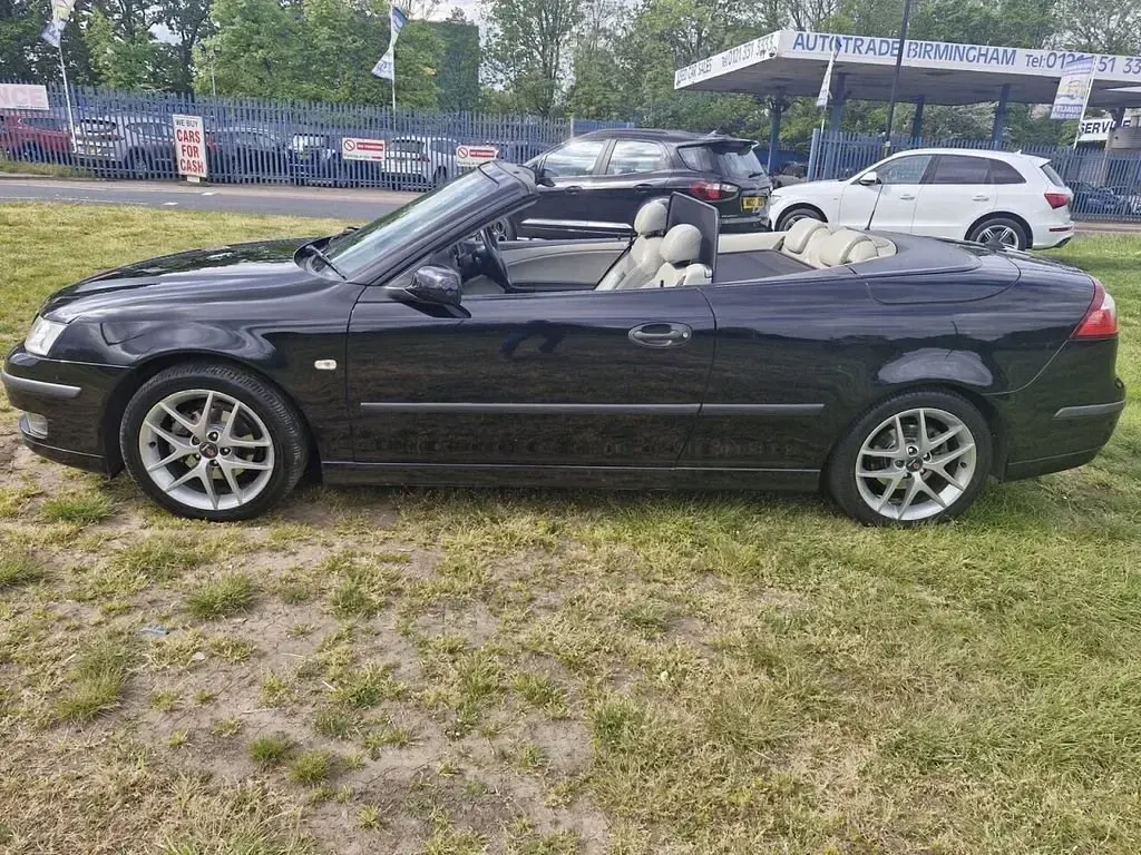 Używany Saab 9-3 Cabriolet Vector 150 KM (110 kW) 2005 Czarny Kabriolet