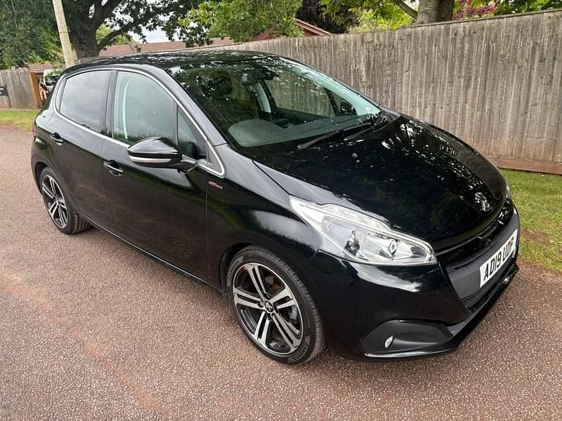 Black Used 2019 Peugeot 208 GT-line Hatchback | £7,495 (Super price) - Image 1/4