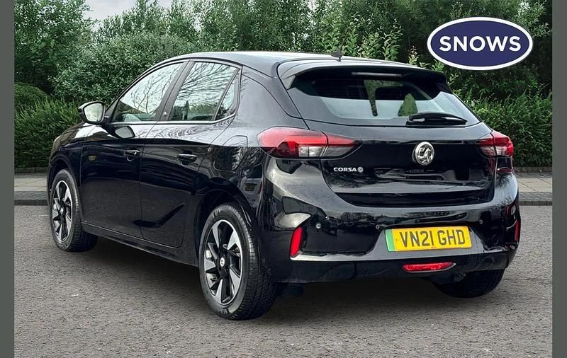 Used Vauxhall Corsa-e 100 kW (136 HP) 2021 Black Hatchback