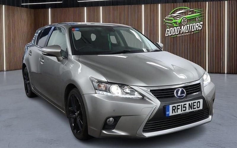 Used Lexus CT200h 136 HP (100 kW) 2015 Grey/black Hatchback