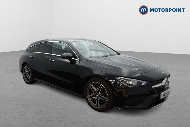 Black Used 2022 Mercedes CLA200 AMG Line Premium Estate | £21,699 (Fair price) - Image 1/4