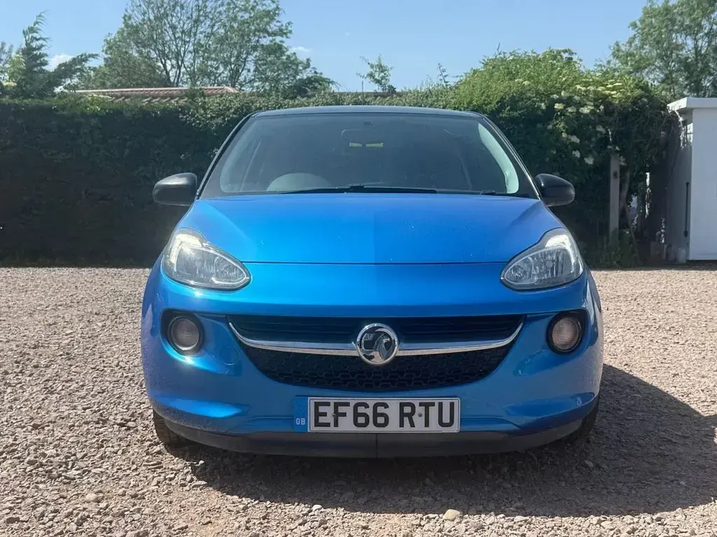 Used Vauxhall Adam S 70 HP (51 kW) 2016 Blue Hatchback
