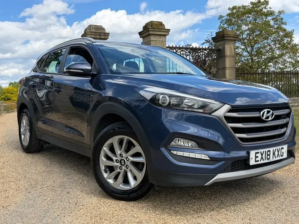 Used Hyundai Tucson SE 177 HP (130 kW) 2018 Blue SUV