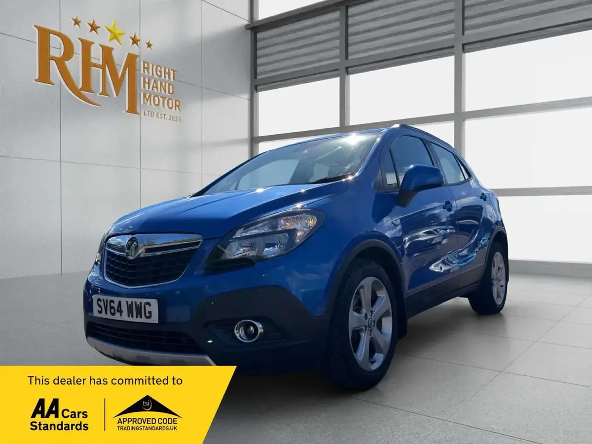 Used Vauxhall Mokka S 115 HP (84 kW) 2014 Blue SUV