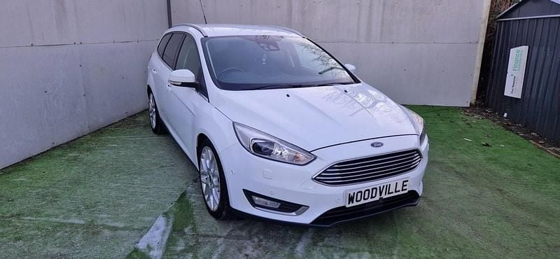 Used Ford Focus Titanium X 182 HP (133 kW) 2016 White Estate