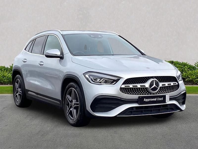 Silver Used 2021 Mercedes GLA200 AMG Line Premium SUV | £23,499 (Fair price) - Image 1/4