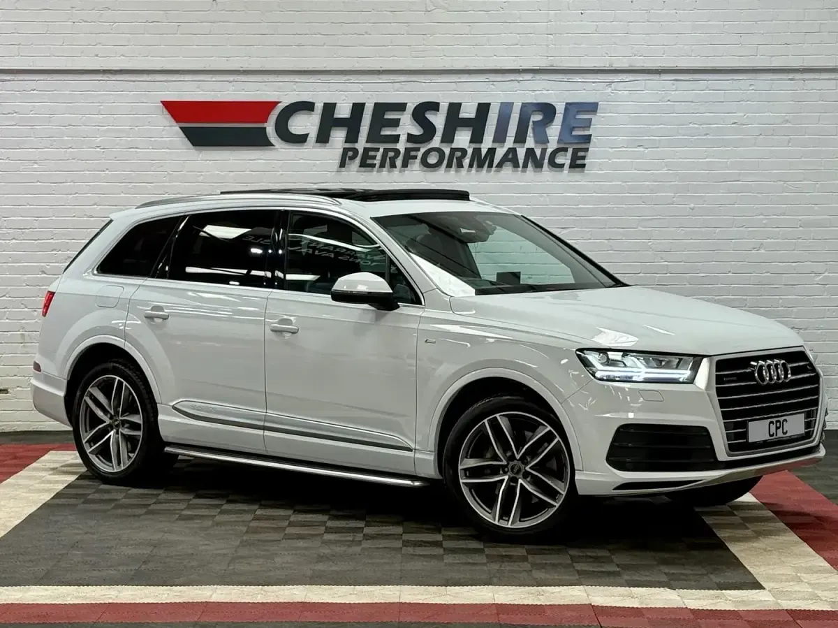 Used Audi Q7 S-Line 268 HP (197 kW) 2018 White SUV