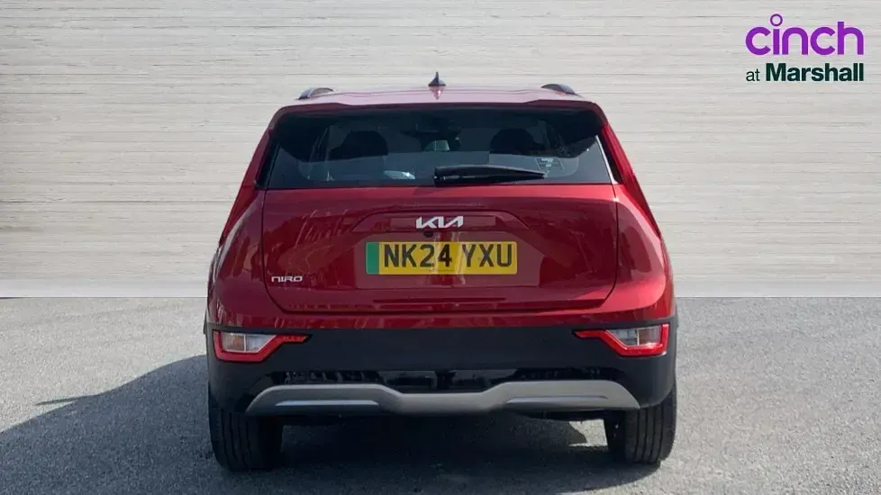 Begagnad Kia e-Niro 147 kW (201 HK) 2024 Röd SUV