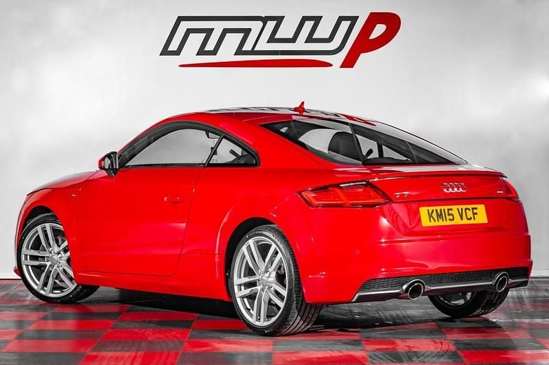 Used Audi TT S-Line 190 HP (139 kW) 2015 Red Coupe